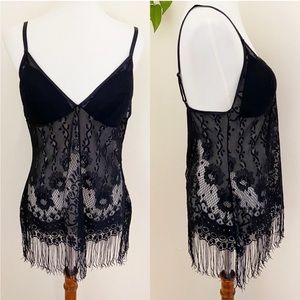 Victorias Secret Sexy Little Things Fringed Chemise